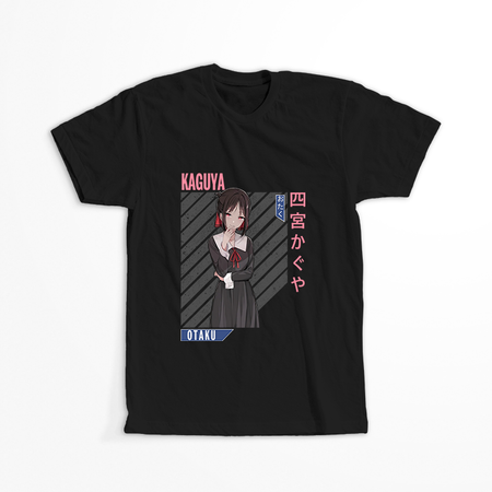 Koszulka Czarna Kaguya-sama Love Is War WYBIERZ KOLOR KOSZULKI I FASON