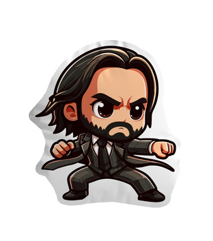 Poduszka Chibi John Wick