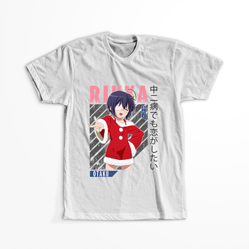 Koszulka Biała Chuunibyou demo Koi ga Shitai! / Love, Chunibyo & Other Delusions! - WYBIERZ KOLOR KOSZULKI I FASON