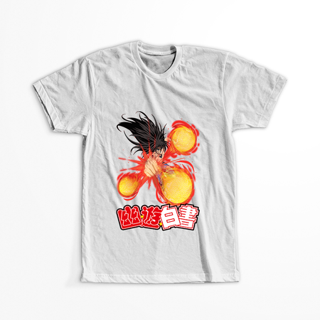 Koszulka Biała Yu Yu Hakusho WYBIERZ KOLOR KOSZULKI I FASON