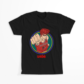 Koszulka Czarna Slam Dunk WYBIERZ KOLOR KOSZULKI I FASON