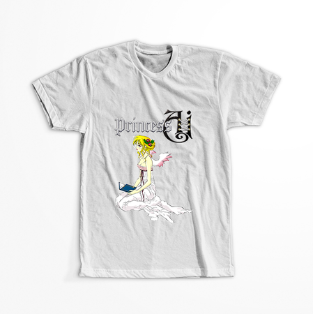 Koszulka Biała Princess Ai WYBIERZ KOLOR KOSZULKI I FASON