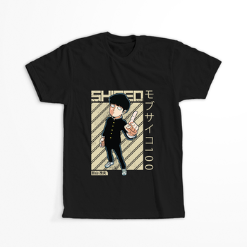 Koszulka Czarna Mob Psycho 100 WYBIERZ KOLOR KOSZULKI I FASON