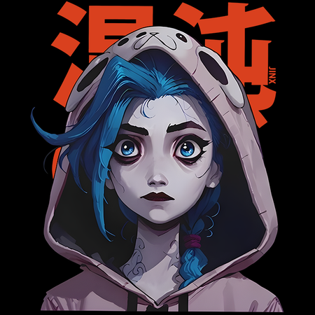 Koszulka Biała - League of Legends & Arcane - WYBIERZ KOLOR KOSZULKI I FASON