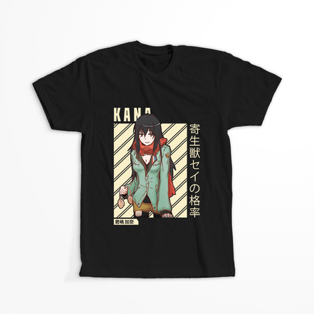 Koszulka Czarna Parasyte - WYBIERZ KOLOR KOSZULKI I FASON