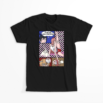 Koszulka Czarna Chainsaw Man WYBIERZ KOLOR KOSZULKI I FASON