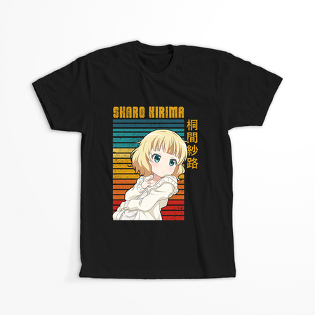 Koszulka Czarna - Is the Order a Rabbit? - WYBIERZ KOLOR KOSZULKI I FASON