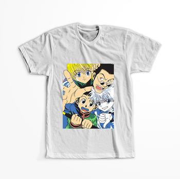 Koszulka Biała Hunter x Hunter WYBIERZ KOLOR KOSZULKI I FASON