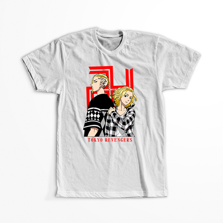 Koszulka Biała Tokyo Revengers WYBIERZ KOLOR KOSZULKI I FASON
