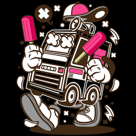 Koszulka Lody KOLOR KOSZULKI I FASON