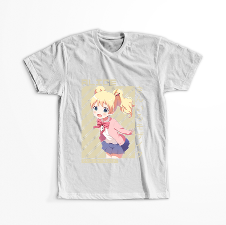 Koszulka Biała Kinmoza! WYBIERZ KOLOR KOSZULKI I FASON