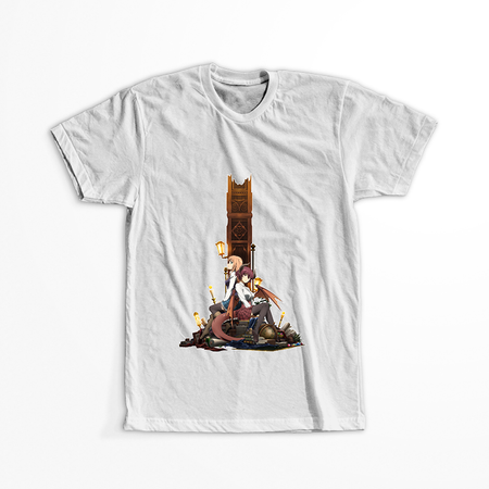 Koszulka Biała Rage of Bahamut - WYBIERZ KOLOR KOSZULKI I FASON