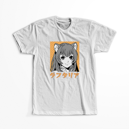 Koszulka Biała - The Rising of the Shield Hero - WYBIERZ KOLOR KOSZULKI I FASON