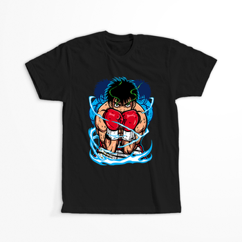 Koszulka Czarna - Hajime no Ippo - WYBIERZ KOLOR KOSZULKI I FASON