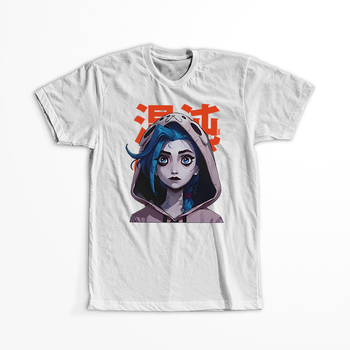 Koszulka Biała - League of Legends & Arcane - WYBIERZ KOLOR KOSZULKI I FASON