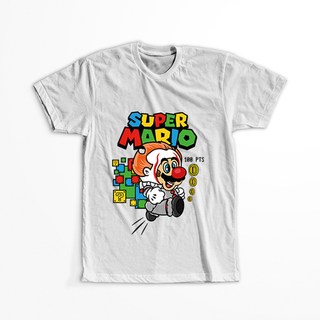 Koszulka Super Mario Bros. WYBIERZ KOLOR KOSZULKI I FASON