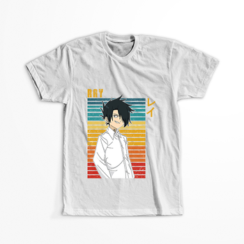 Koszulka Biała - The Promised Neverland - WYBIERZ KOLOR KOSZULKI I FASON