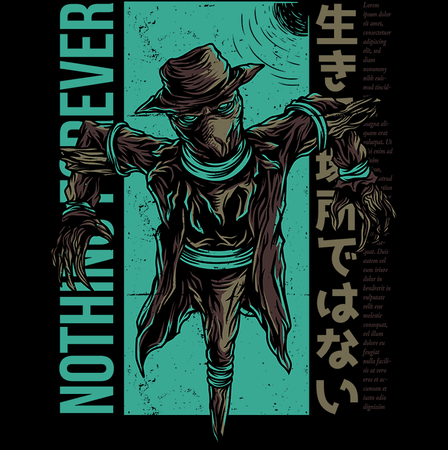 Koszulka Strach na wróble WYBIERZ KOLOR KOSZULKI I FASON