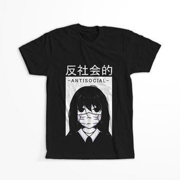 Koszulka Antisocial KOLOR KOSZULKI I FASON