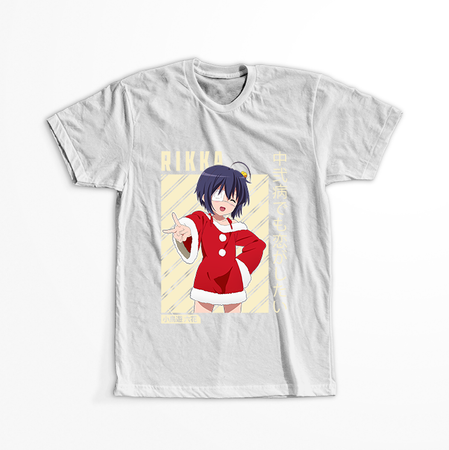 Koszulka Biała Chuunibyou demo Koi ga Shitai! / Love, Chunibyo & Other Delusions! - WYBIERZ KOLOR KOSZULKI I FASON