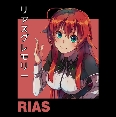 Koszulka Biała Highschool DxD - WYBIERZ KOLOR KOSZULKI I FASON