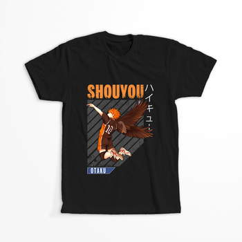 Koszulka Czarna - Haikyuu!! - WYBIERZ KOLOR KOSZULKI I FASON
