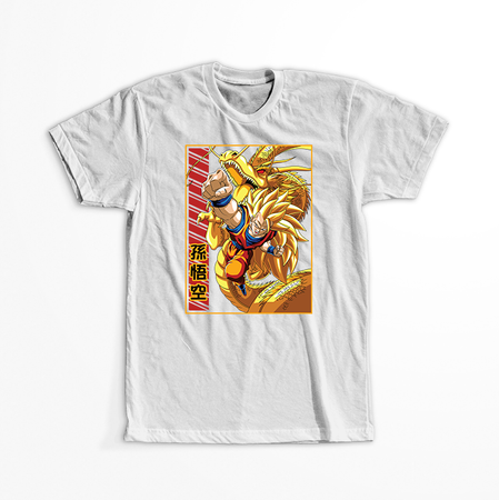 Koszulka Biała Dragon Ball - WYBIERZ KOLOR KOSZULKI I FASON