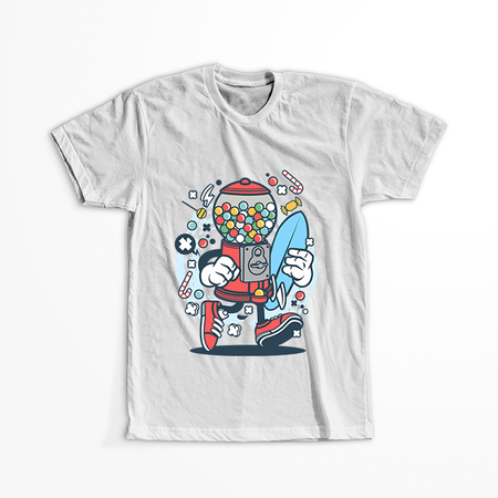 Koszulka Guma Balonowa WYBIERZ KOLOR KOSZULKI I FASON