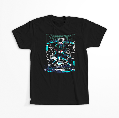 Koszulka Czarna Naruto / Boruto - WYBIERZ KOLOR KOSZULKI I FASON