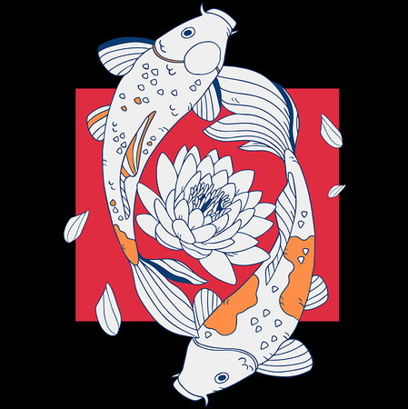 Koszulka Ryby KOLOR KOSZULKI I FASON