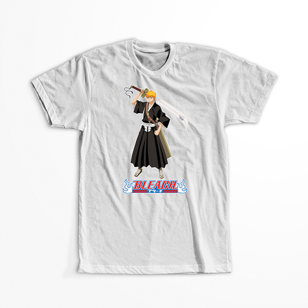 Koszulka Biała Bleach - WYBIERZ KOLOR KOSZULKI I FASON