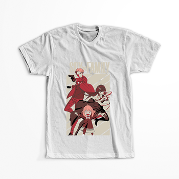 Koszulka Biała Spy X Family - WYBIERZ KOLOR KOSZULKI I FASON