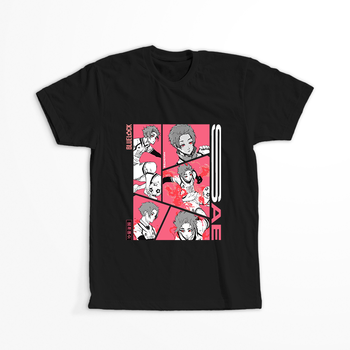 Koszulka Czarna - Blue Lock - WYBIERZ KOLOR KOSZULKI I FASON