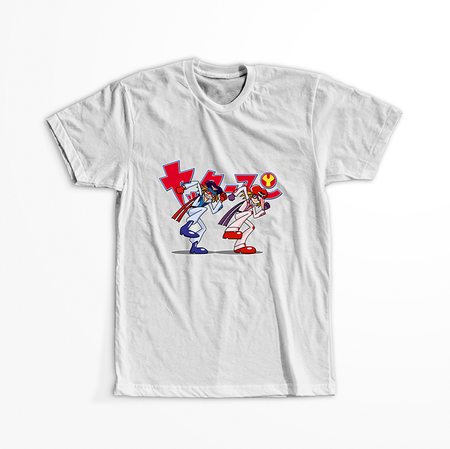 Koszulka Biała Yattaman WYBIERZ KOLOR KOSZULKI I FASON