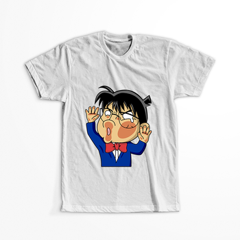Koszulka Biała Detective Conan WYBIERZ KOLOR KOSZULKI I FASON