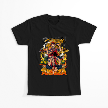 Koszulka Czarna Demon Slayer / Kimetsu no Yaiba / Miecz zabójcy demonów - WYBIERZ KOLOR KOSZULKI I FASON