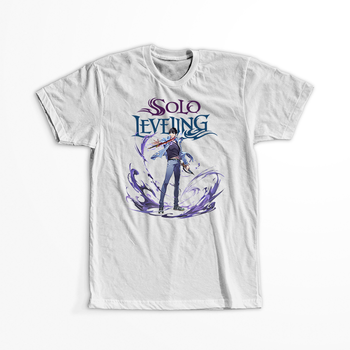 Koszulka Biała - Solo Leveling - WYBIERZ KOLOR KOSZULKI I FASON