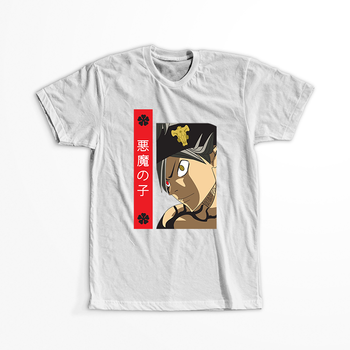 Koszulka Biała - Black Clover - WYBIERZ KOLOR KOSZULKI I FASON