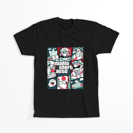 Koszulka Super Mario Bros. KOLOR KOSZULKI I FASON