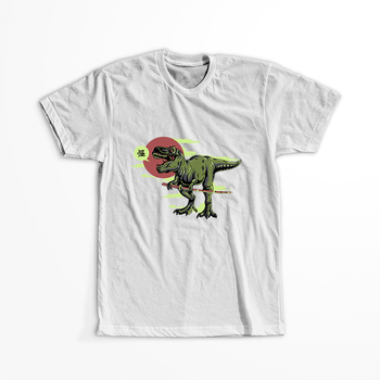 Koszulka Dinozaur WYBIERZ KOLOR KOSZULKI I FASON