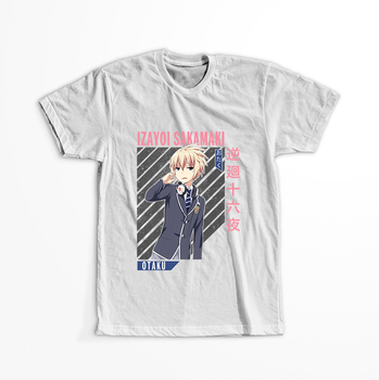 Koszulka Biała Problem Children Are Coming from Another World, Aren't They? - WYBIERZ FASON KOSZULKI