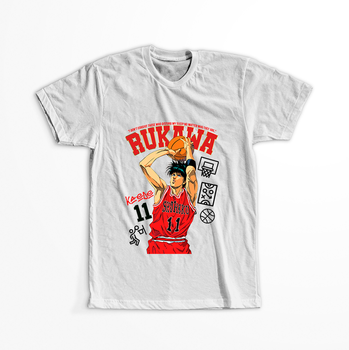 Koszulka Biała Slam Dunk WYBIERZ KOLOR KOSZULKI I FASON