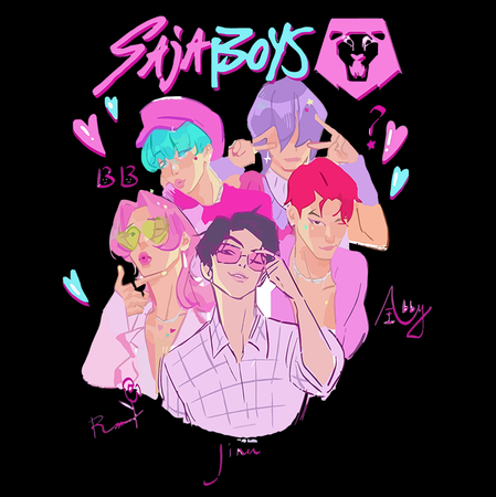 Torba z uszami z KPop Demon Hunters