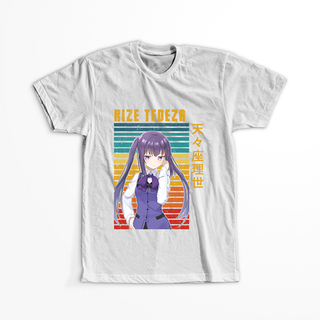 Koszulka Biała - Is the Order a Rabbit? - WYBIERZ KOLOR KOSZULKI I FASON