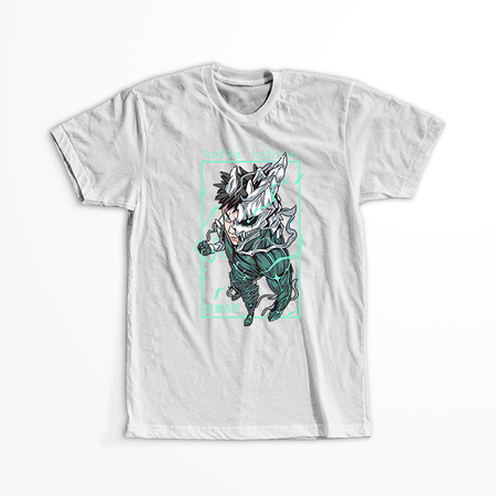 Koszulka Biała - Kaiju No.8 - WYBIERZ KOLOR KOSZULKI I FASON