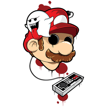 Koszulka Super Mario Bros. WYBIERZ KOLOR KOSZULKI I FASON