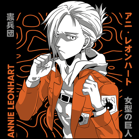 Koszulka Biała Attack on titan WYBIERZ KOLOR KOSZULKI I FASON