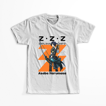 Koszulka Biała - Zenless Zone Zero - WYBIERZ KOLOR KOSZULKI I FASON
