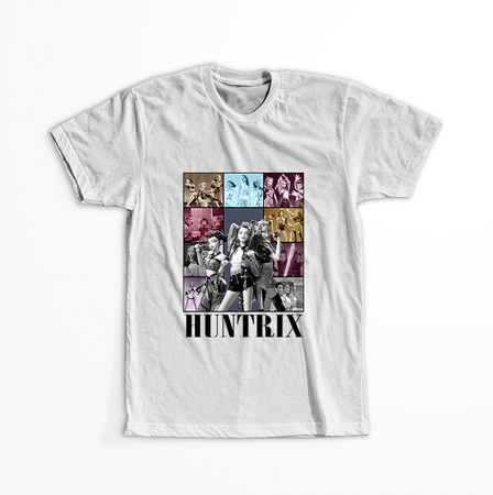 Koszulka Biała KPop Demon Hunters WYBIERZ KOLOR KOSZULKI I FASON