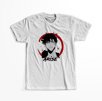 Koszulka Biała - Solo Leveling - WYBIERZ KOLOR KOSZULKI I FASON